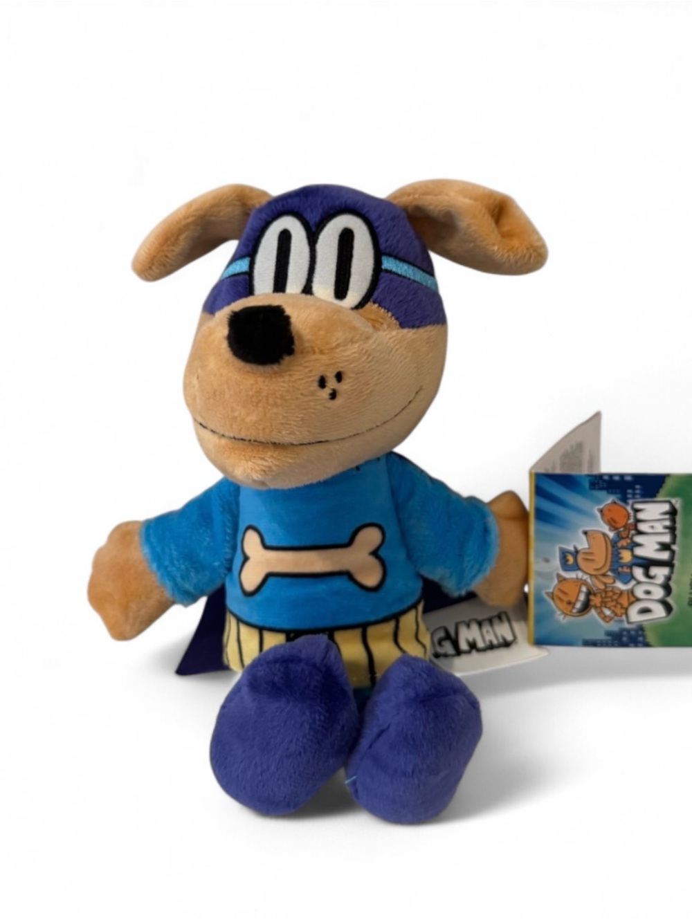 Dog Man The Bark Knight Plush Stuffed Animal Toy Doll 9” NWT